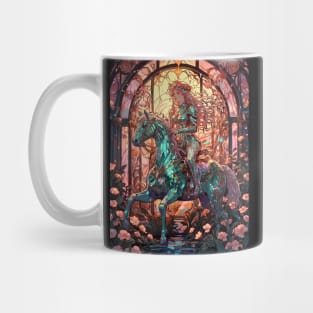 Stained-Glass Heroine Mug